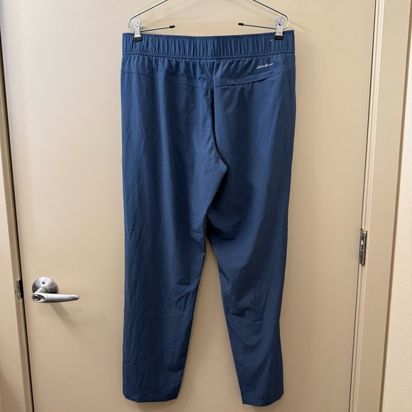 NWOT Eddie Bauer Women's Departure Ankle Pants travel pants size medium in blue - Picture 4 of 13